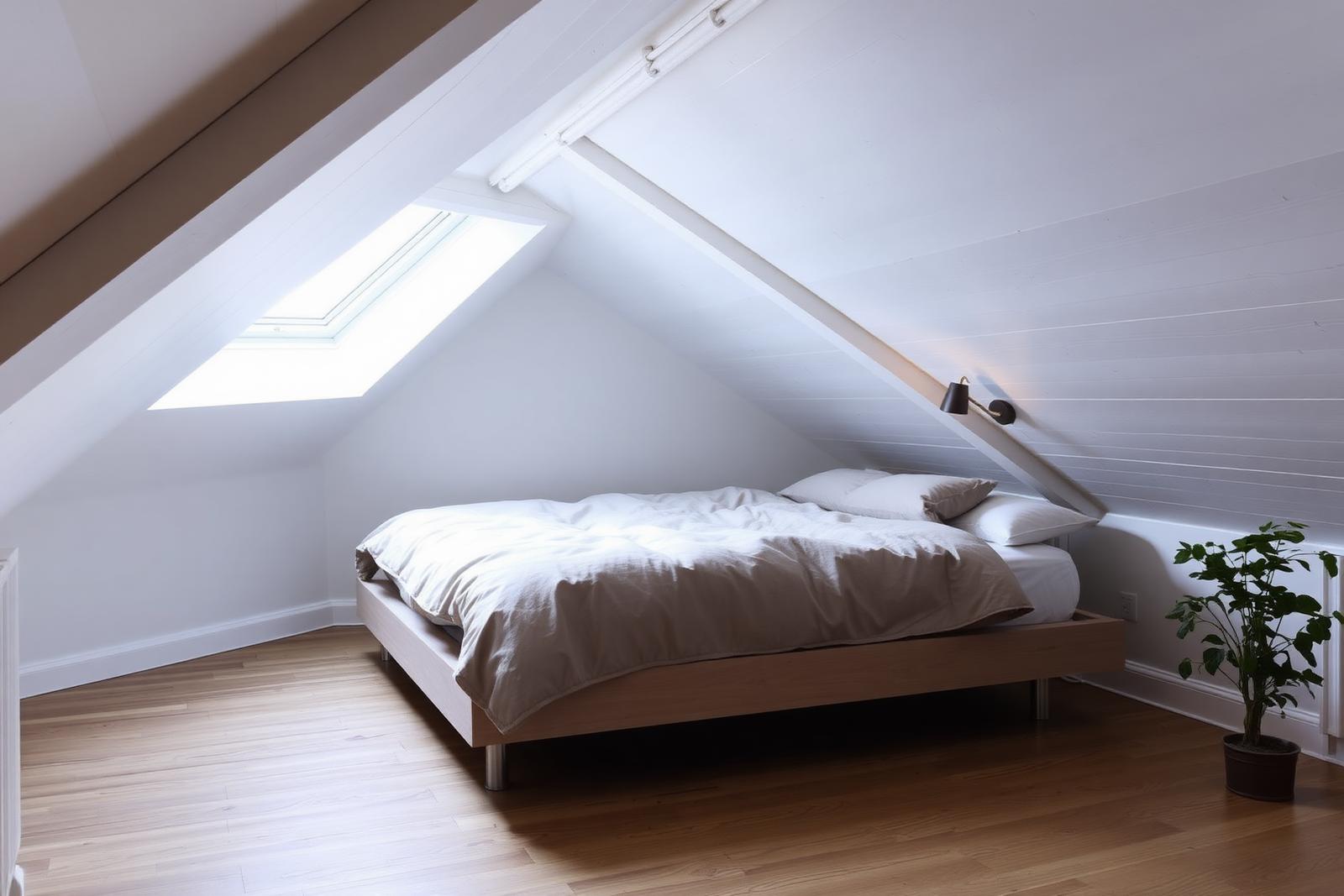 Bed onder een schuin dak: hoofdgevaarte of architecturaal hoogtepunt.