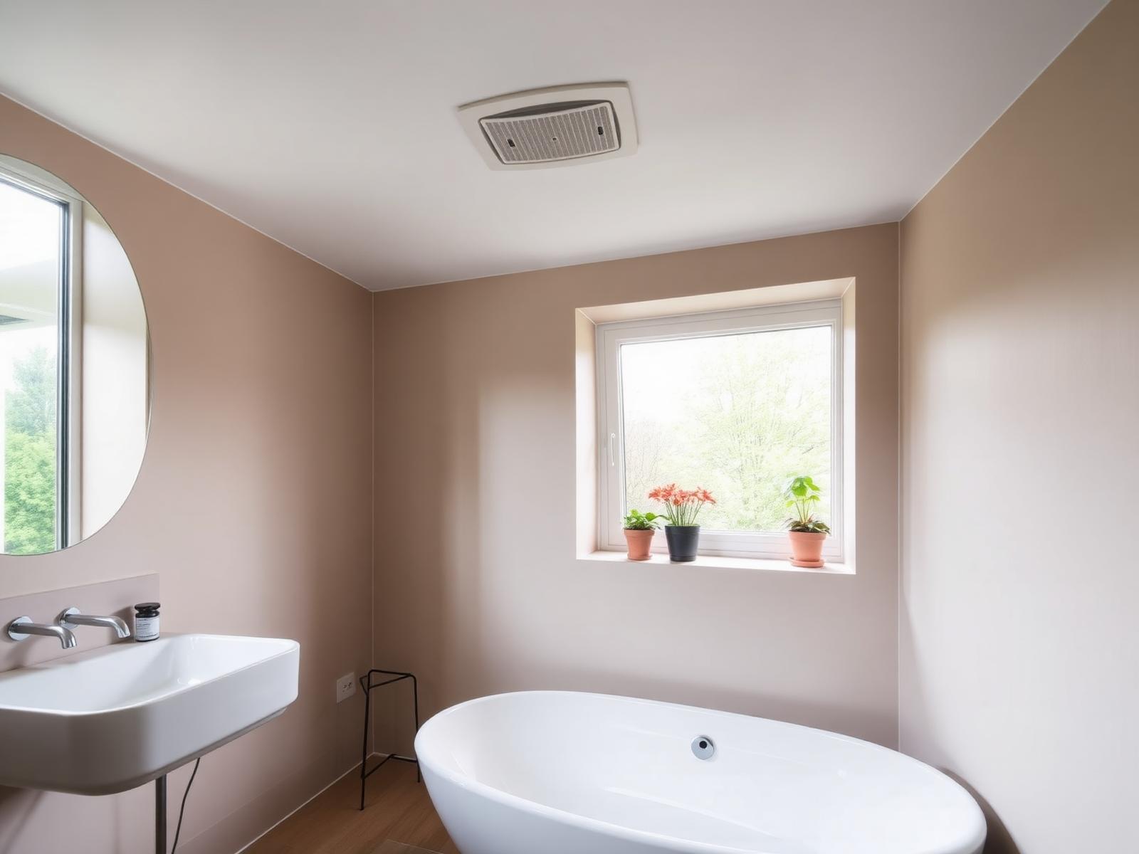 Badkamer ventilatie: het verschil tussen droog en schimmel.
